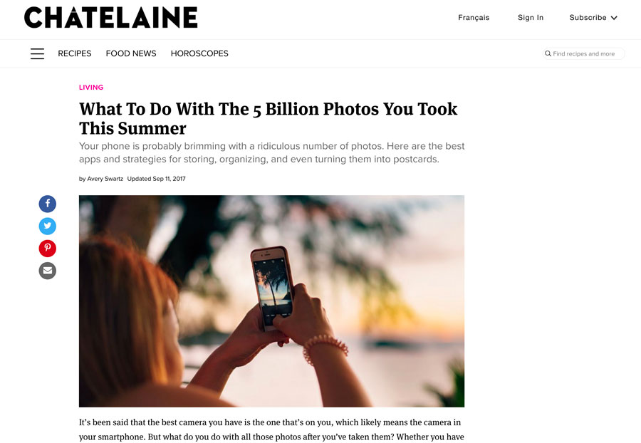 What To Do With The 5 Billion Photos You Took This Summer