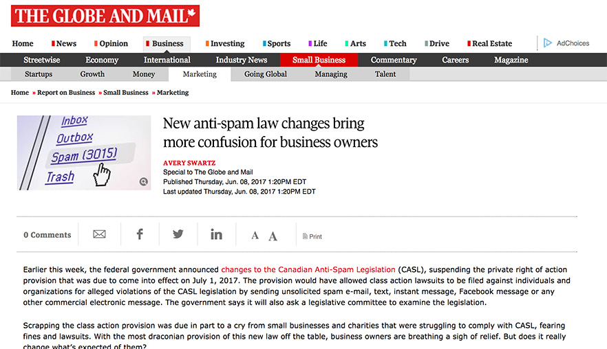 New anti-spam law changes bring more confusion for business owners